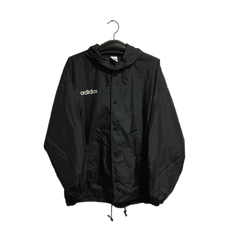 【USED】90'S ADIDAS HOODED COACH JACKET