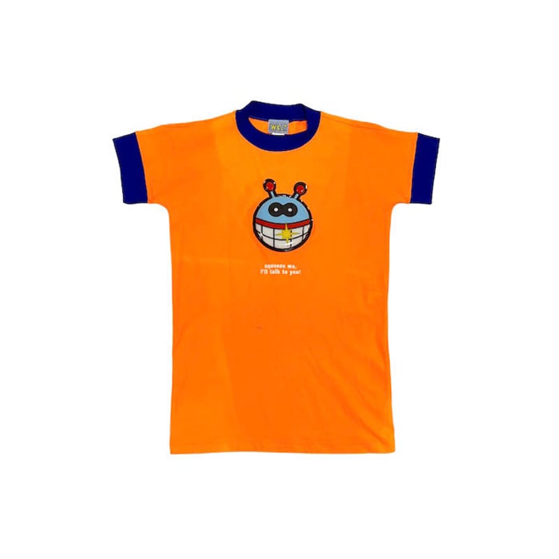 90s アーカイブ≪W&LT／ウォルト≫ パクパクくん穴あき かくれんぼTシャツ 90s アーカイブ≪W&LT／ウォルト≫ パクパクくん穴あき