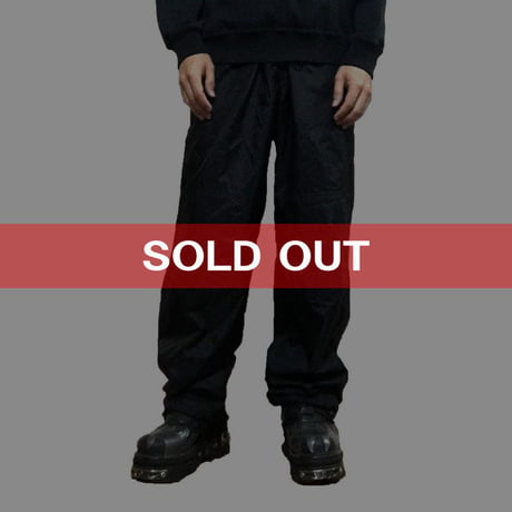 【USED】90'S W&LT NYLON EASY PANTS