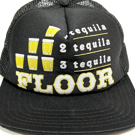 【DEAD STOCK】80'S TEQUILA TEQUILA TEQUILA MESH CAP
