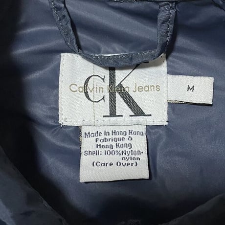 【USED】90'S CK CALVIN KLEIN JEANS COACH JACKET
