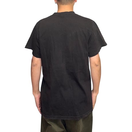 【USED】90's-00's Star Wars Episode 1 Darth Maul Flocked Print T-Shirt