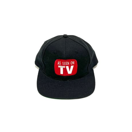 【DEAD STOCK】90'S OLD GHOSTS DESIGN "AS SEEN ON TV" CAP