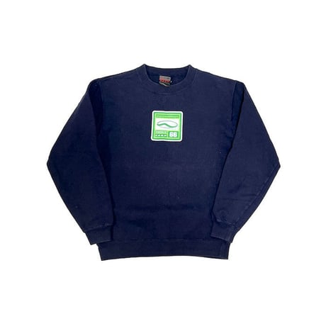 【USED】00'S VANS REFLECTOR PRINT SWEATSHIRT