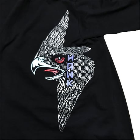 【DEAD STOCK】80'S POWELL "TONY HAWK" L/S T-SHIRT BLACK