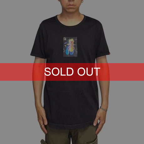 【USED】00's DIESEL LENTICULAR CICADA T-SHIRT