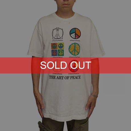 【USED】90's THE ART OF PEACE T-SHIRT