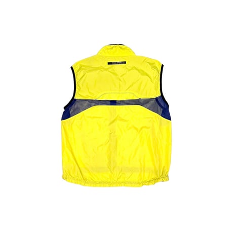 【USED】90's POLO SPORT RALPH LAUREN ZIP VEST YELLOW