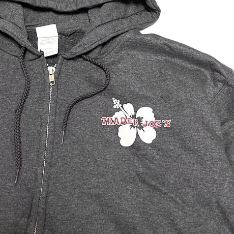【USED】TRADER JOE'S ZIP HOODIE