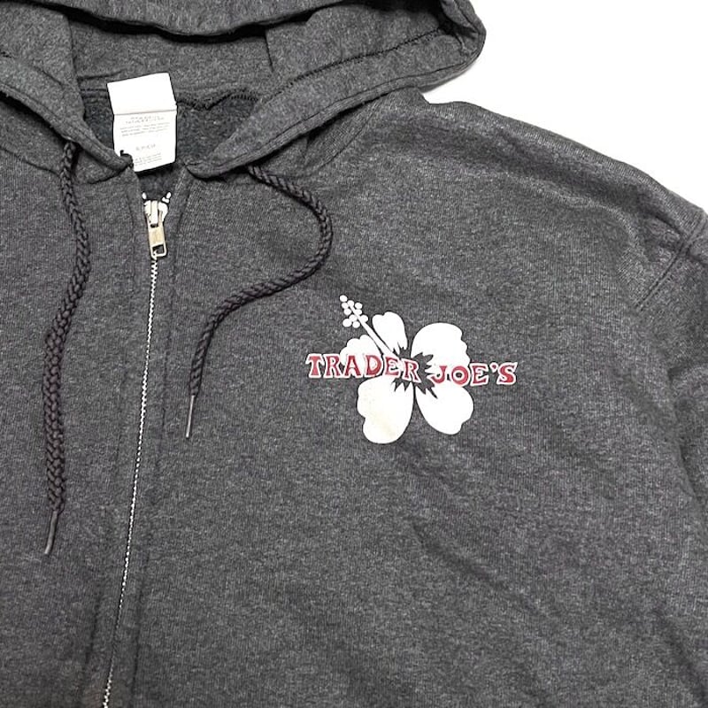 USED】TRADER JOE'S ZIP HOODIE | KONBINI USED】TRADER JOE'S ZIP HOODIE | KONBINI