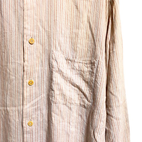 【USED】90'S EMPORIO ARMANI STRIPE SHIRT