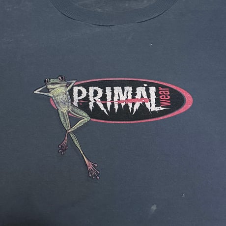 【USED】90's PRIMAL wear FROG T-SHIRT
