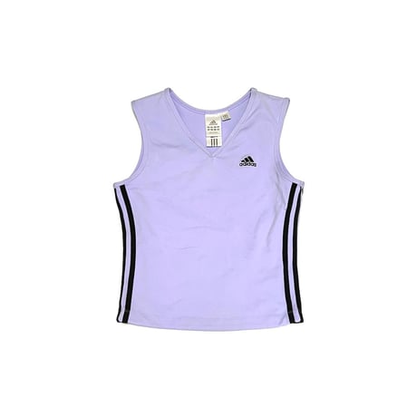 【USED】00's adidas TANK TOP LIGHT PURPLE