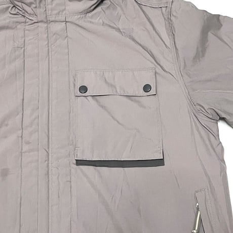 【USED】Early 00's NIKE SINGLE FLAP POCKET JACKET LIGHT GRAY ②