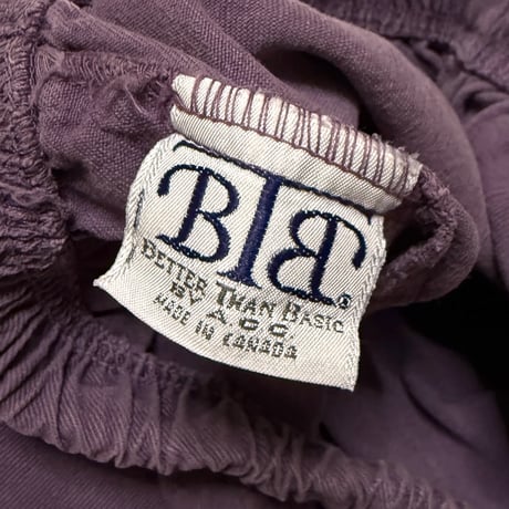 【USED】90's Better Than Basic Washed Purple Wide-Leg Easy Pants