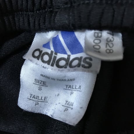 【USED】90'S ADIDAS 3-STRIPE LOGO SNAP TRACK PANTS