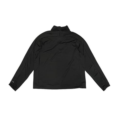 【USED】90'S NIKE-FIT HALF ZIP HI-NECK L/S TOP BLACK