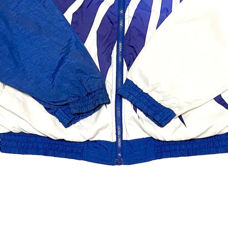 【USED】90'S REEBOK PINWHEEL GRAPHIC NYLON JACKET