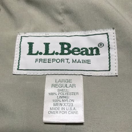 【USED】L.L.BEAN OVERSIZED STAND FALL COLLAR COAT