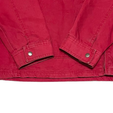 【USED】90's-00's Mousqueton DIAGONAL ZIP DUCK HOODED JACKET