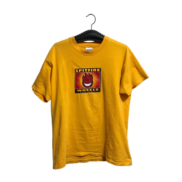 90s OLD SPITFIRE Tシャツ ベージュ USA製 90s OLD SPITFIRE Tシャツ ベージュ - メルカリ