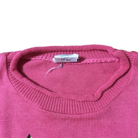【USED】90'S WOODSTOCK ACRYLIC SWEATER