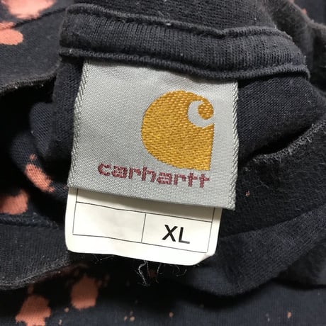 【USED】00'S  CARHARTT BLEACHED T-SHIRT