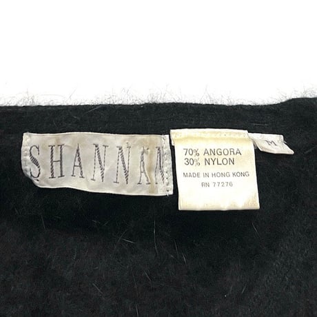 【USED】90'S SHANNAN ANGORA MOHAIR KNIT VEST