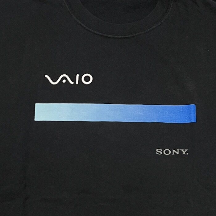 USED】00'S SONY VAIO T-SHIRT | KONBINI