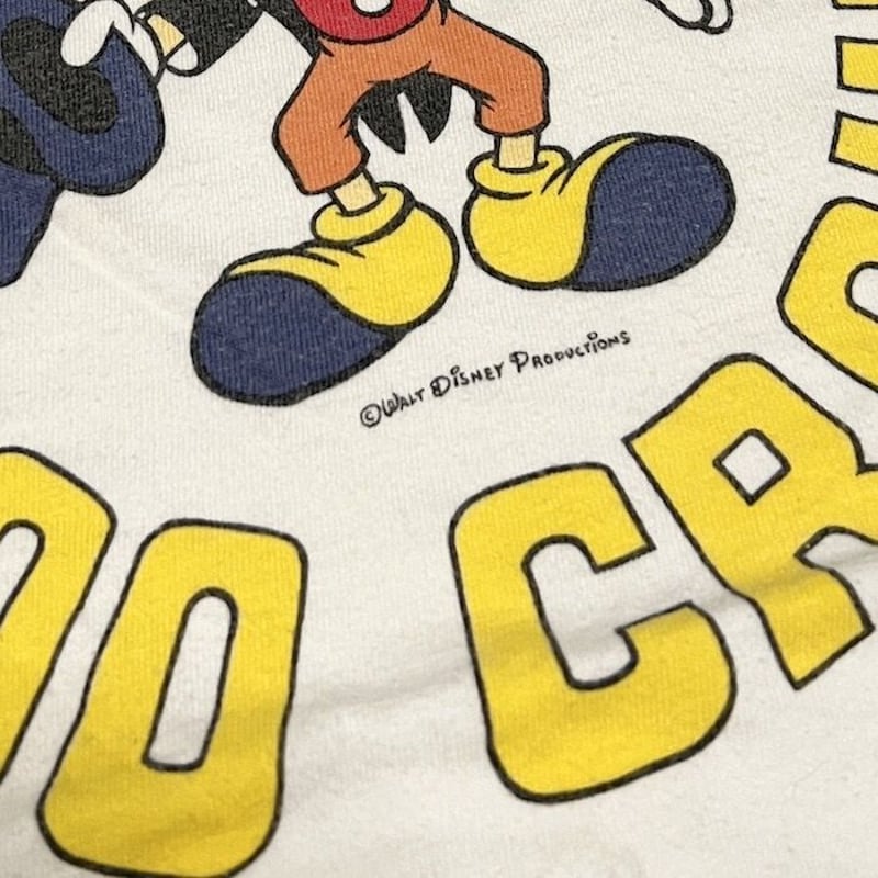 USED】80'S Disneyland ZOO CREW T-SHIRT | KONBINI