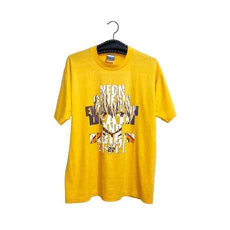 【USED】90'S COSPA NEON GENESIS EVANGELION DEATH AND REBIRTH T-SHIRT