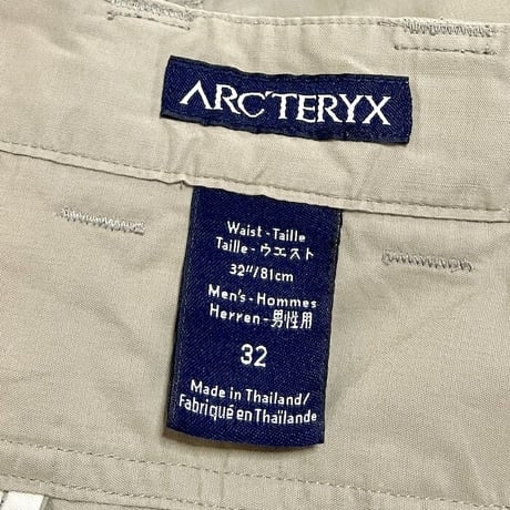 【USED】00'S ARC'TERYX COTTON NYLON SHORTS