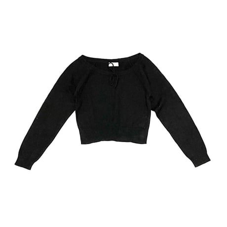 【USED】90's-00's Chloe SCOTTISH CASHMERE KNIT SWEATER