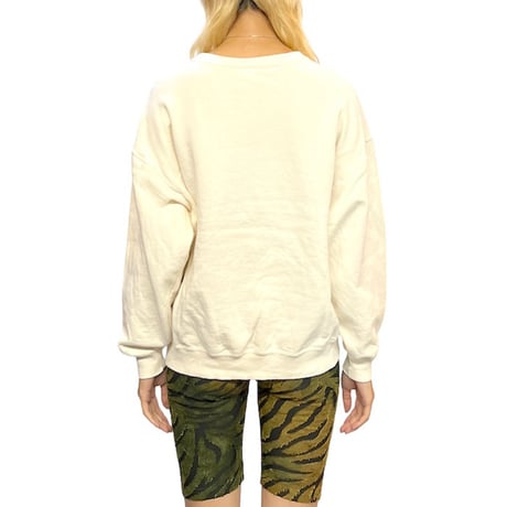 【USED】90's GUESS JEANS EMBROIDERED LOGO SWEATSHIRT