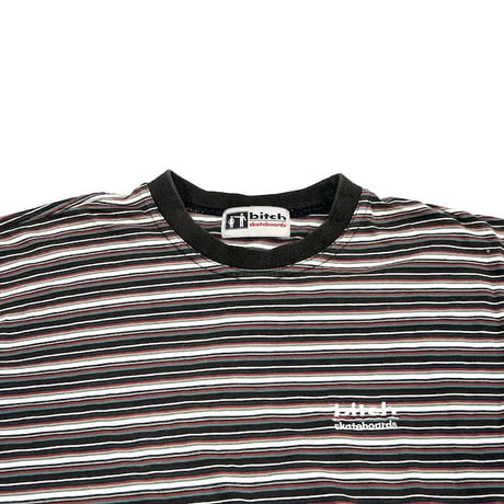 【USED】90'S BITCH SKATEBOARDS BORDER T-SHIRT