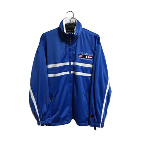 【USED】90'S FUBU HOODED TRACK JACKET