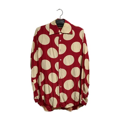 【USED】80'S VIVIENNE WESTWOOD SPOT SHIRT RED