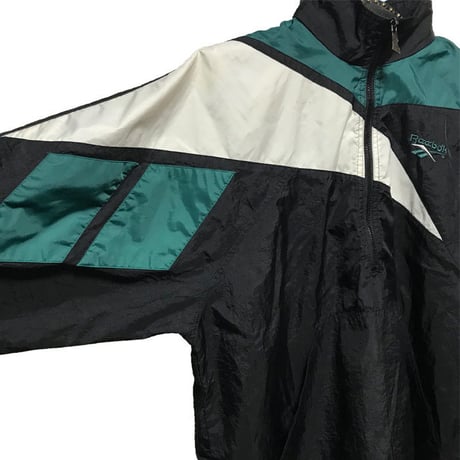 【USED】90'S REEBOK VECTOR NYLON PULLOVER