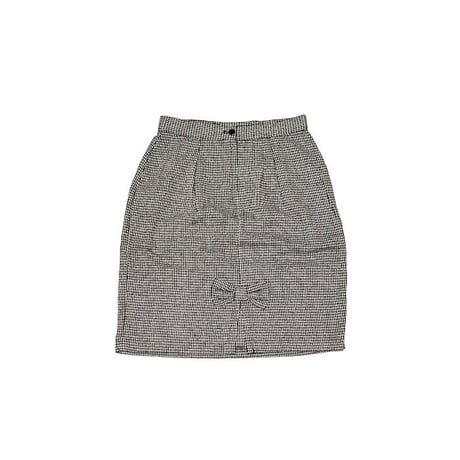 【USED】80'S MY MICHELLE HOUNDSTOOTH SKIRT