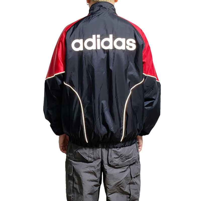 USED】90'S ADIDAS REFLECTIVE NYLON JACKET | KON