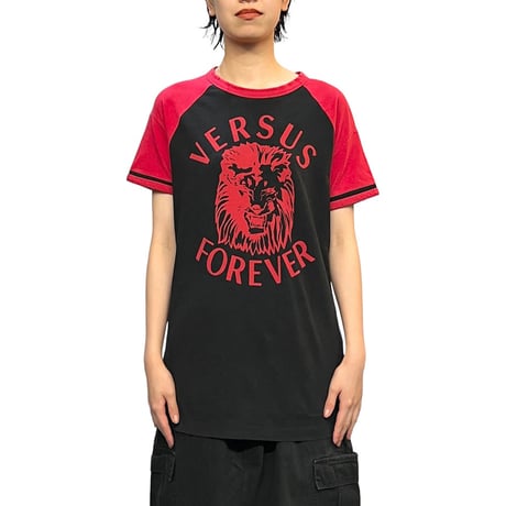 【USED】00's VERSUS VERSACE LION T-SHIRT