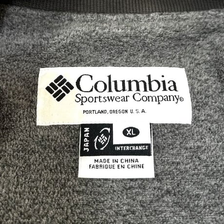 【USED】00'S COLUMBIA ZIP-UP JACKET