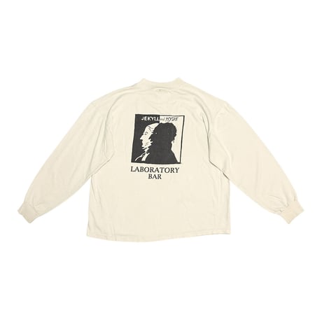 【USED】90's JEKYLL ＆ HYDE'S LABORATORY BAR L/S T-SHIRT