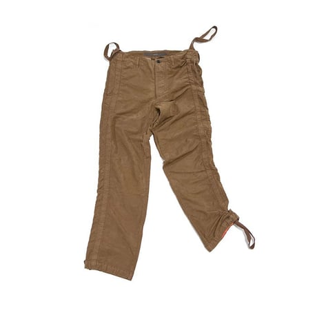 【USED】00'S GRIFFIN COTTON NYLON SIDE GATHER TROUSERS