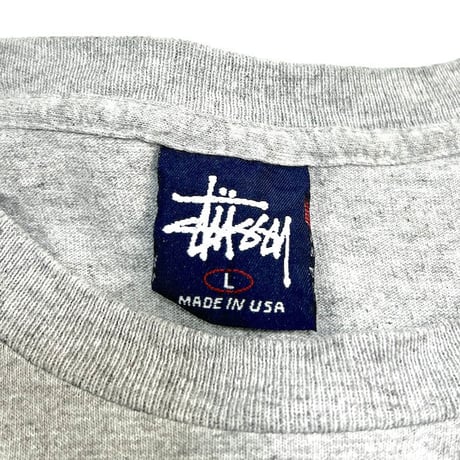 【USED】90'S STUSSY ASTRONAUT T-SHIRT