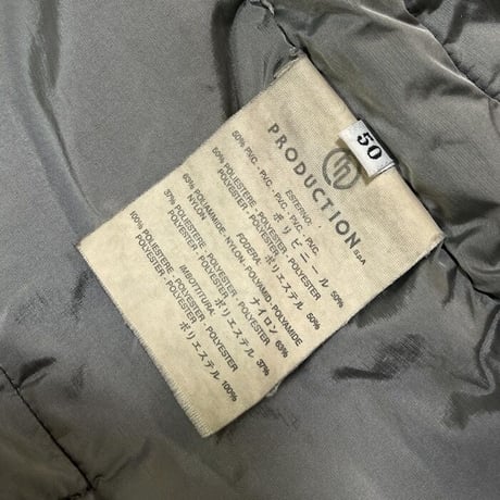 【USED】90'S MASSIMO OSTI PRODUCTION RUBBERIZED MOUNTAIN PARKA