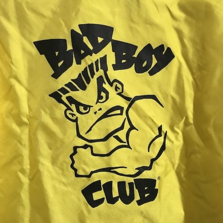 【USED】90'S  BAD BOY CLUB COACH JACKET YELLOW