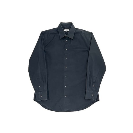 【USED】80'S-90'S MUGLER MEN SNAP BUTTON SHIRT BLACK SIZE:41