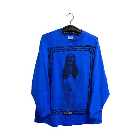【USED】OLD GHOSTS DESIGNS L/S T-SHIRT "MASK LADY" (REPLO)
