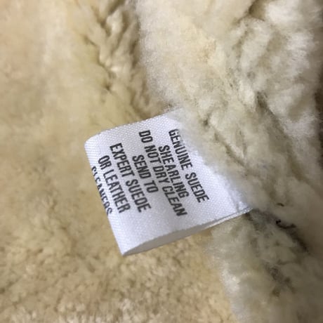 【USED】MOUTON B-3 BOMER JACKET MADE BY TEODEM